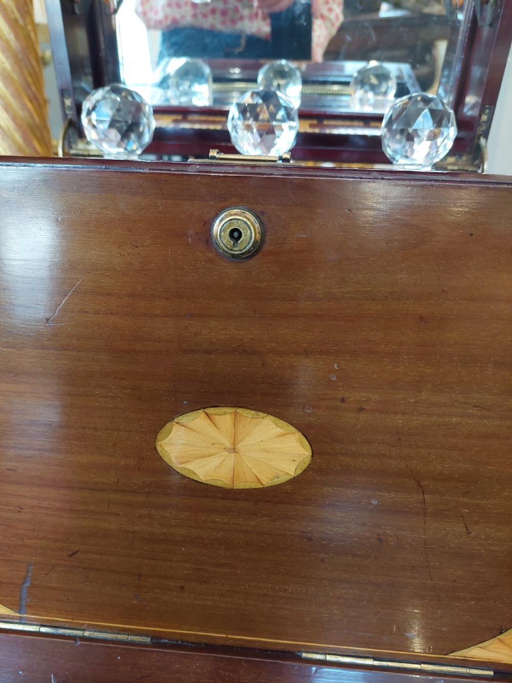 Late Victorian Decanter Box & Games Compendium  View XII