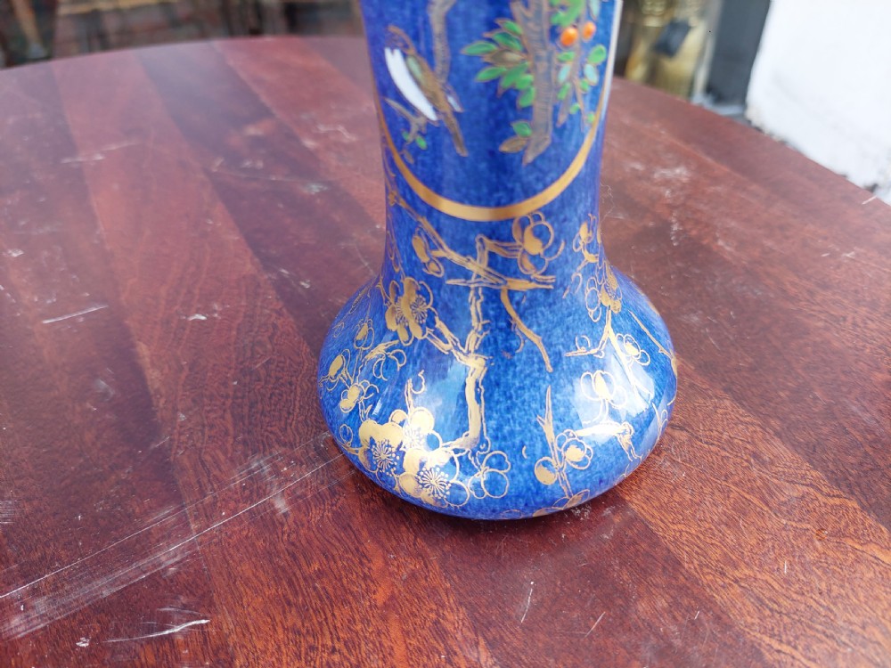 Pair of Victorian Crown Staffordshire Vases View V