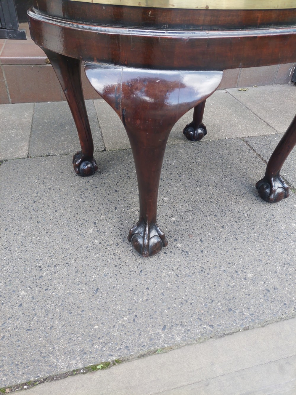 George III Mahogany Lead Lined Wine Cooler View VII