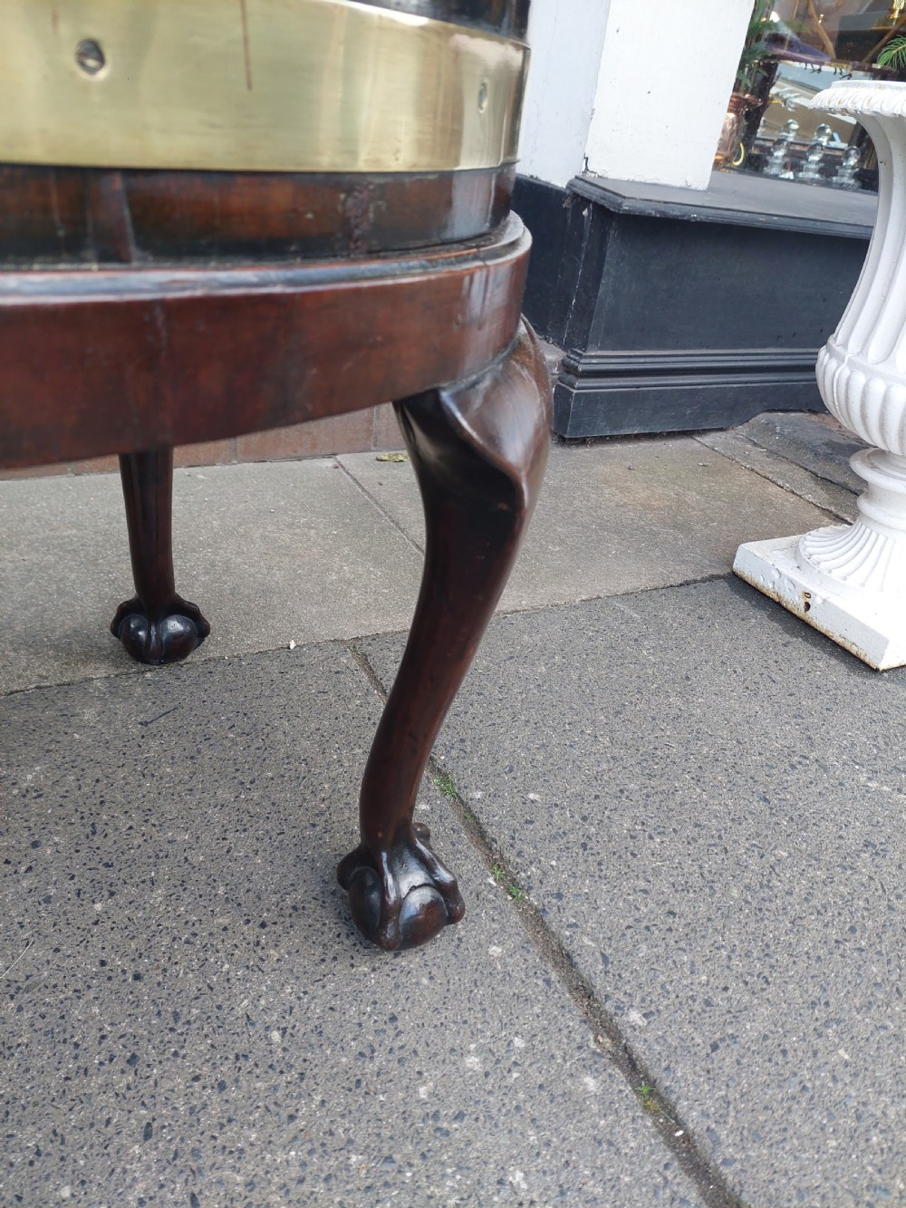 George III Mahogany Lead Lined Wine Cooler View VIII