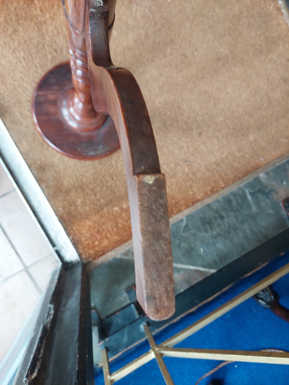 Victorian Walnut Rotating Hat & Coat Stand View IV