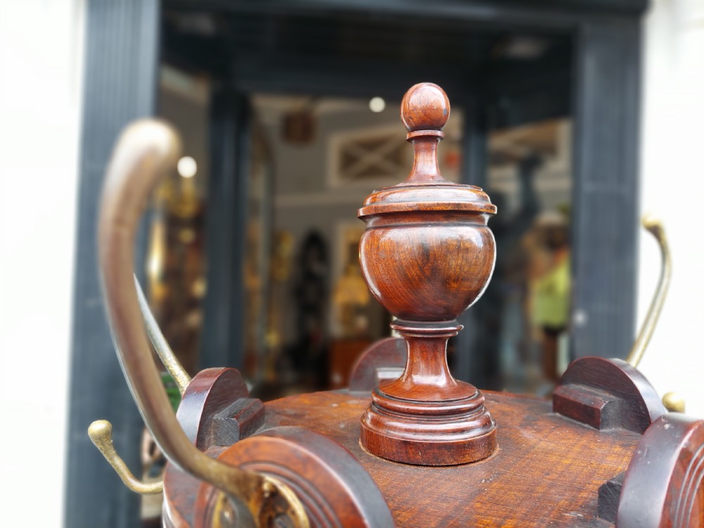 Victorian Walnut Rotating Hat & Coat Stand View VII