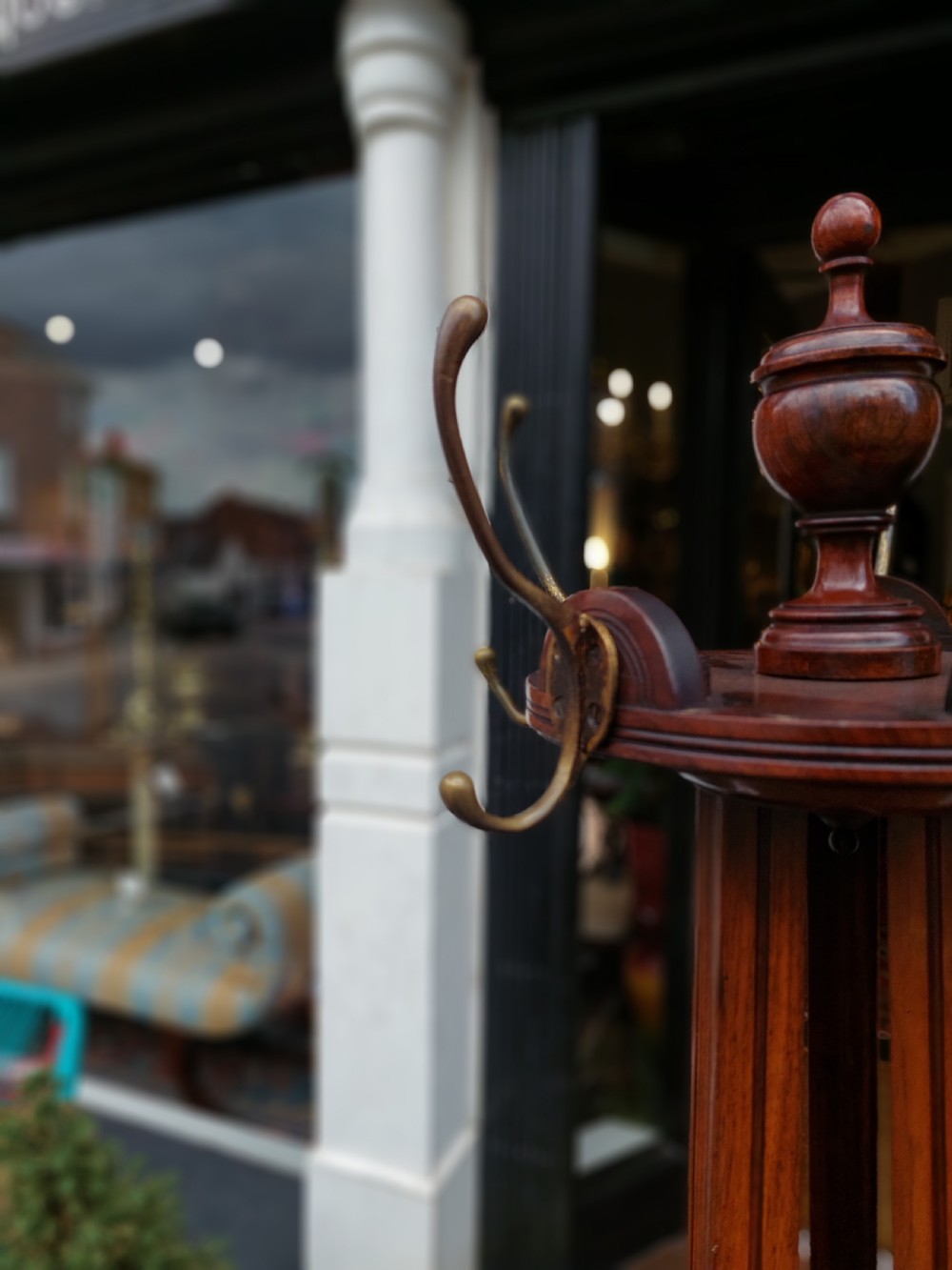 Victorian Walnut Rotating Hat & Coat Stand View VIII