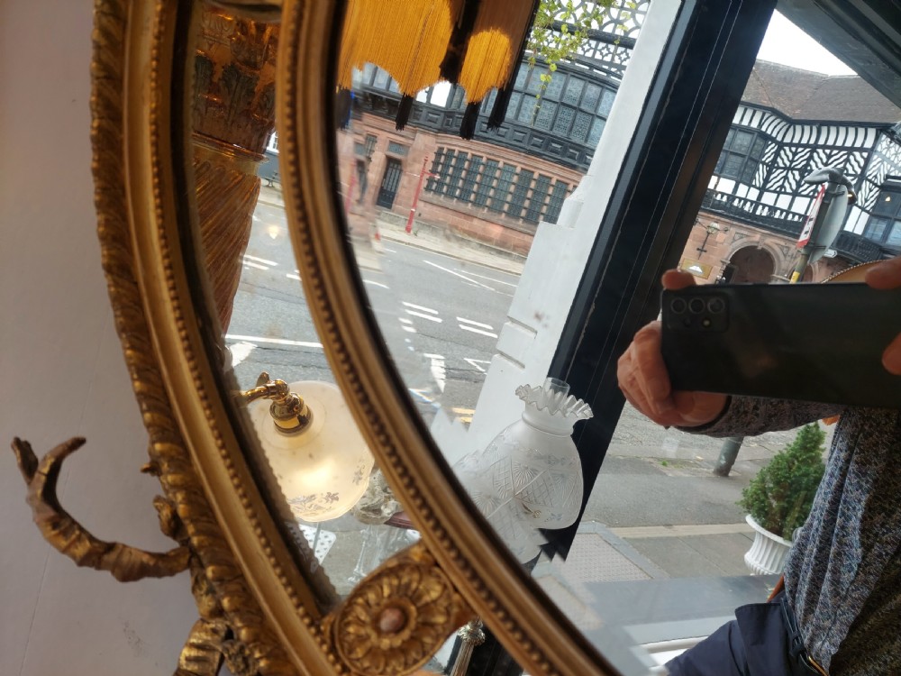 19thC Adam Style Carved Giltwood Mirror  View VII