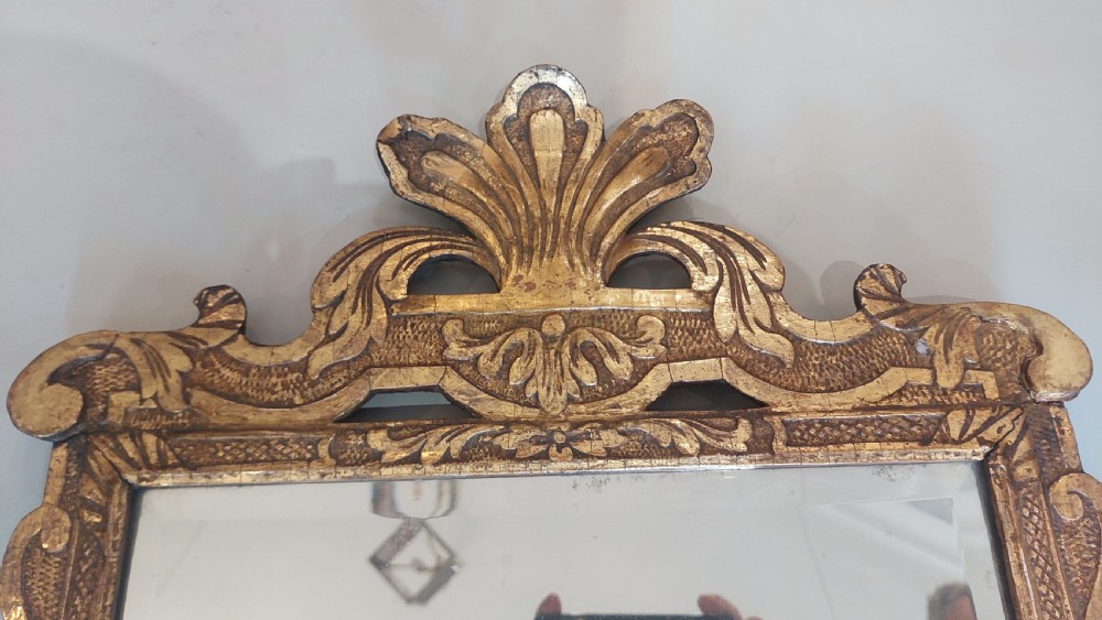 Mid 19thC Giltwood Mirror by Robert Strahan - Dublin View X