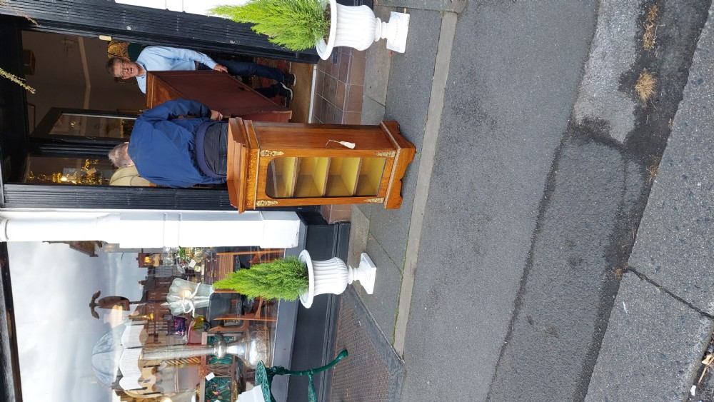 Small Victorian Pedestal Pier Cabinet View II