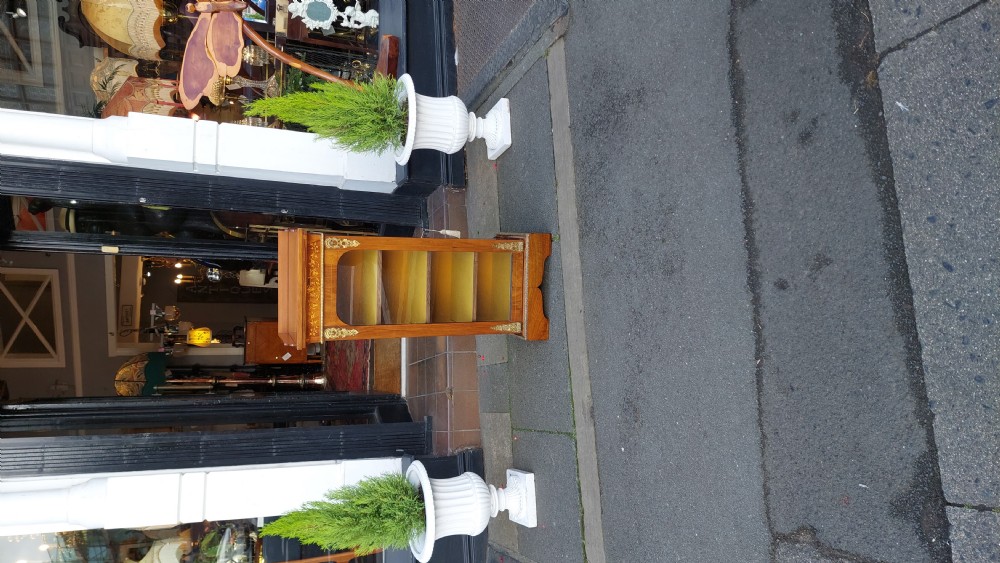 Small Victorian Pedestal Pier Cabinet View III