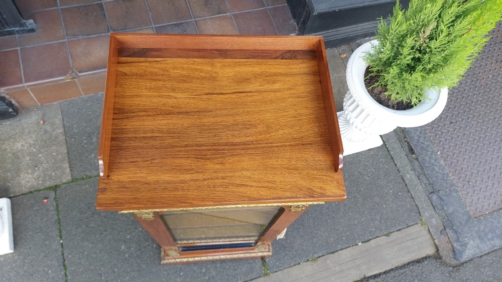 Small Victorian Pedestal Pier Cabinet View IV