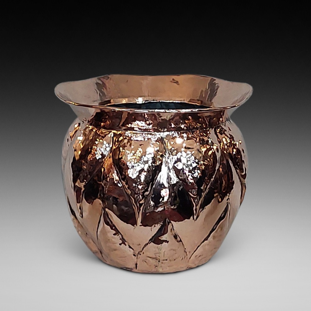 Arts and Crafts Copper Planter Jardiniere 