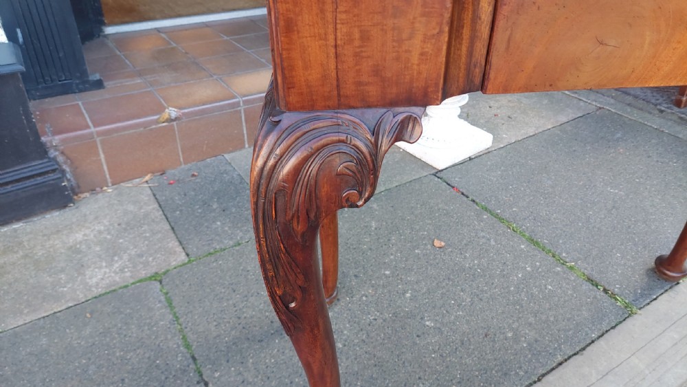 George II Mahogany Card Table View VI