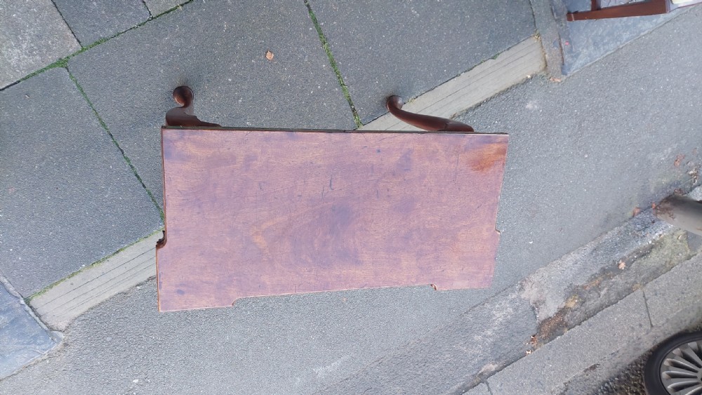 George II Mahogany Card Table View VIII