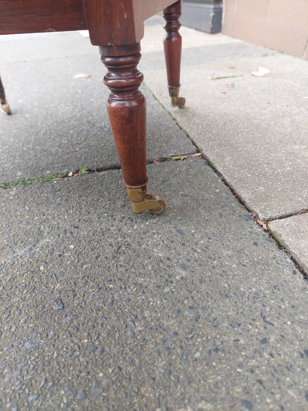 Early 20thC Mahogany Three Tier Whatnot Stand View II