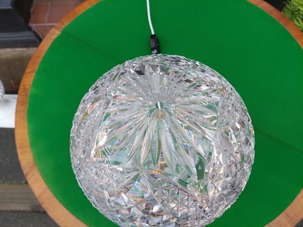 Diamond Cut Crystal 