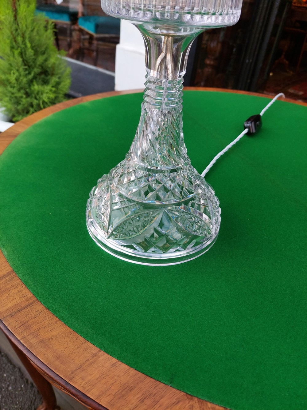 Diamond Cut Crystal 