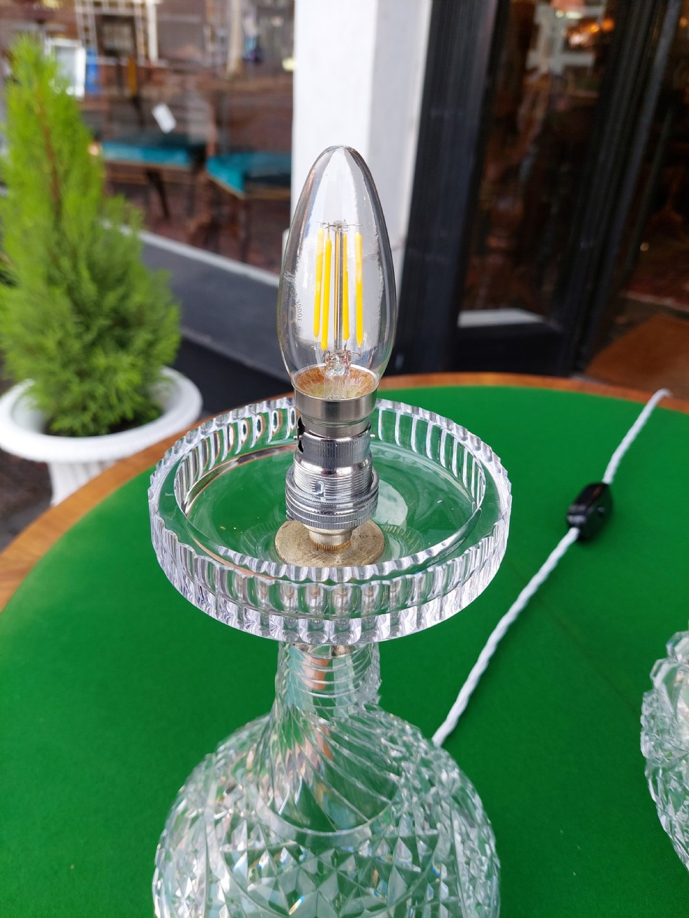 Diamond Cut Crystal 
