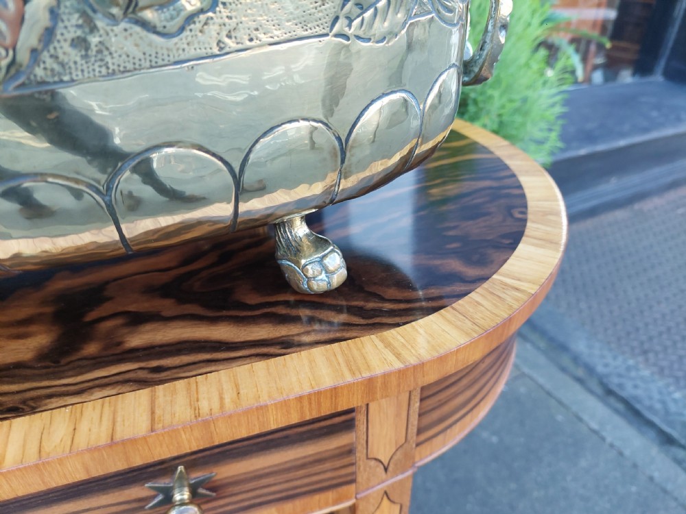 Victorian Brass Planter Trough View V