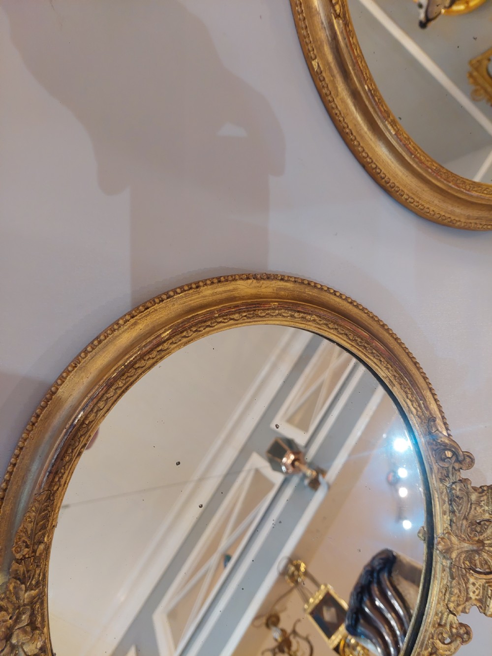 Pair of Late 19thC Gilt Mirrors  View VI