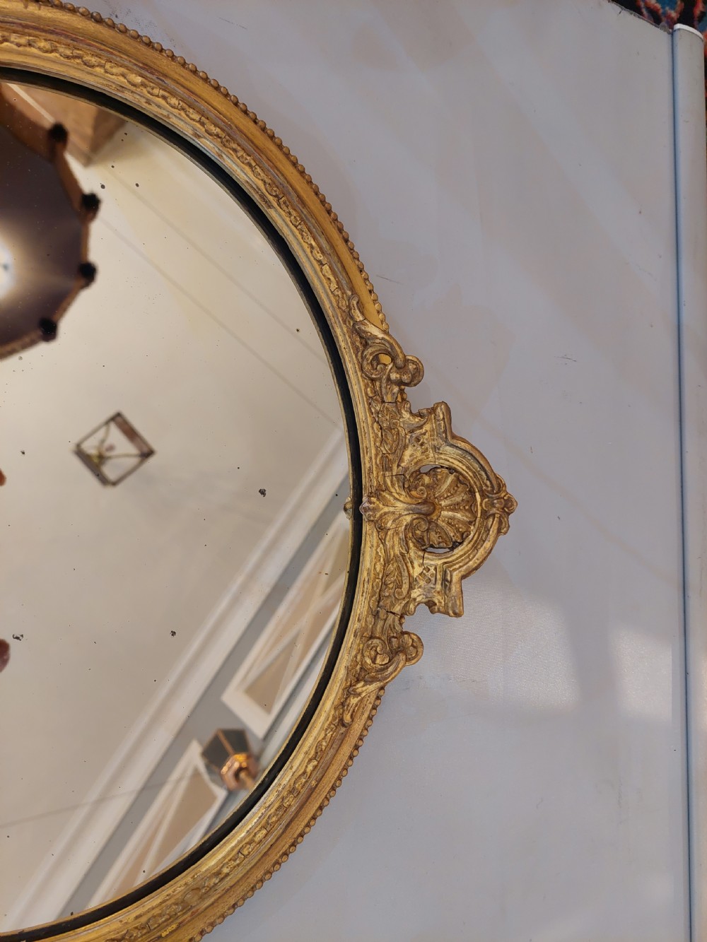 Pair of Late 19thC Gilt Mirrors  View VIII