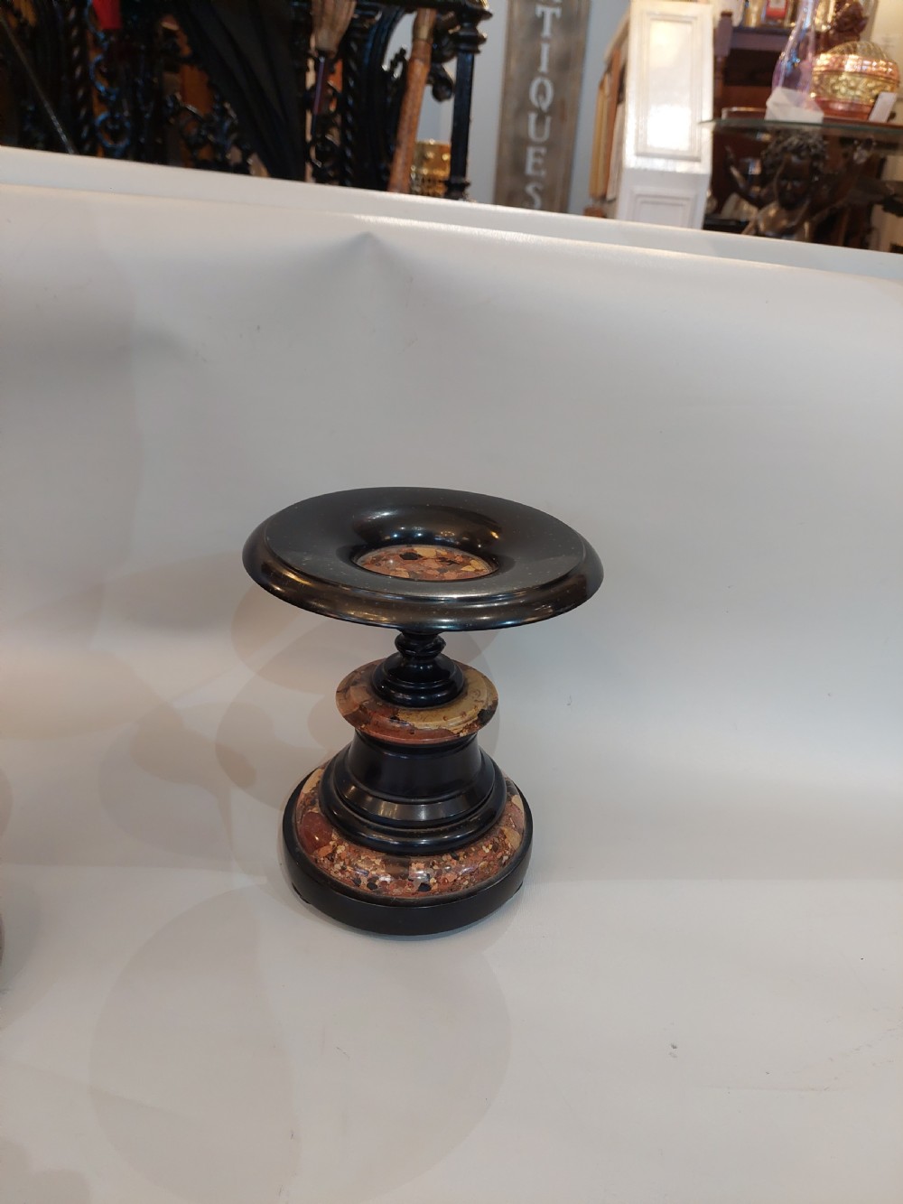 Pair of Victorian Marble and Slate Tazza's View III
