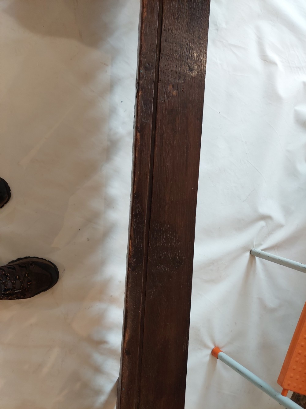 Victorian Oak Wall Mounting Hat and Coat Rack View VIII