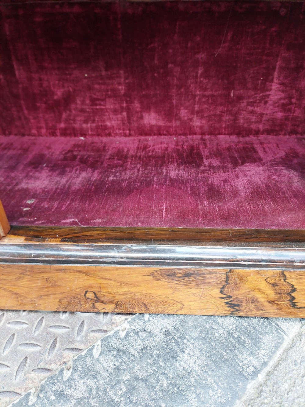 Edwardian Rosewood Inlaid Glazed Bookcase View X