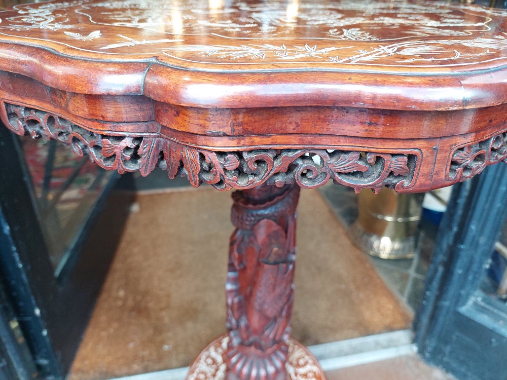 Mid 19thC Japanese Export Rosewood Centre Table View IX