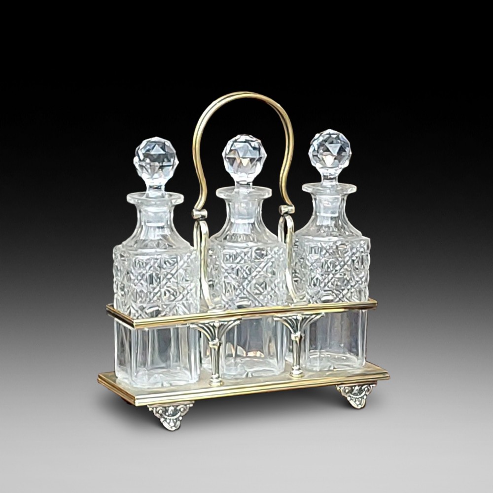 Late Victorian Silver Plated Decanter Stand