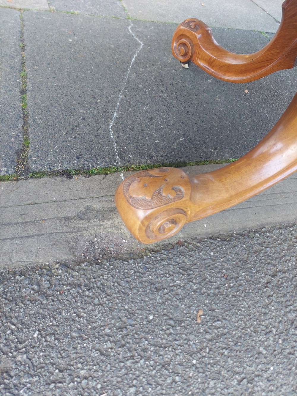 Good Victorian Burr Walnut Coffee Table View V
