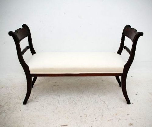 Antique Regency Mahogany Stool