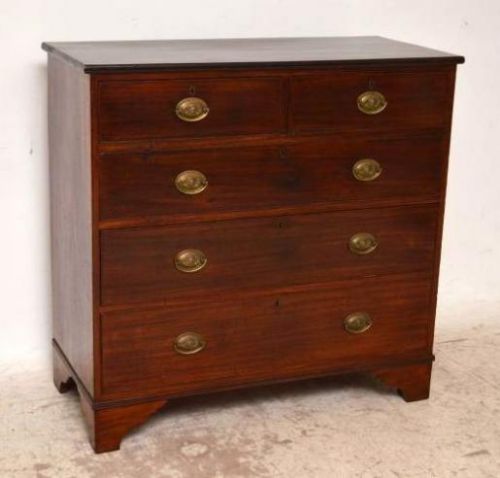 Antique Georgian Mahogany Chest of Drawers