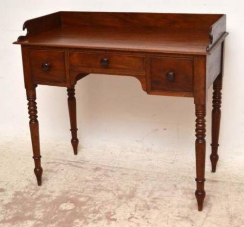 Antique Mahogany Writing Table Dressing Table Desk