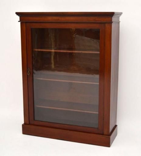 Antique Victorian Mahogany Glazed Bookcase