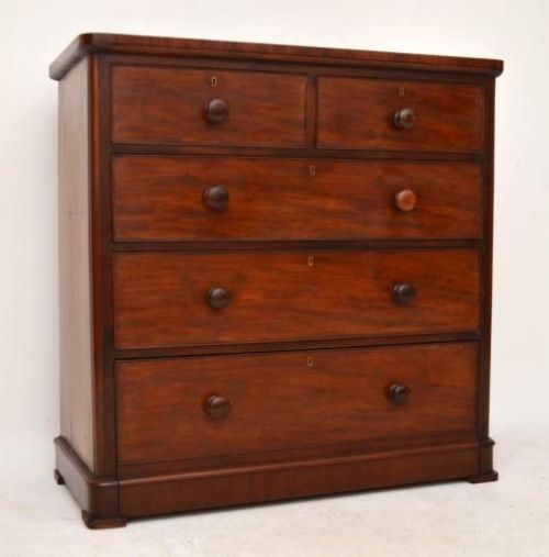 Antique Victorian Mahogany Chest of Drawers