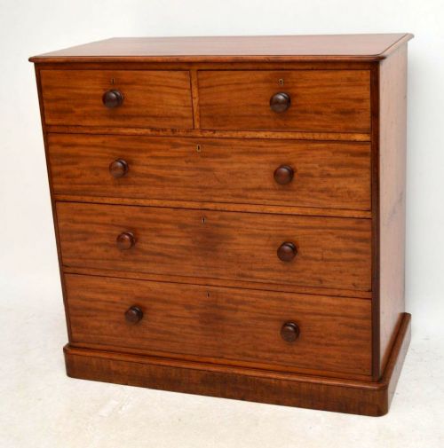 Antique Victorian Mahogany Chest of Drawers