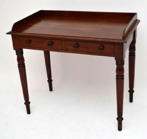 Antique Victorian Mahogany Writing Table/dressing or Side Table