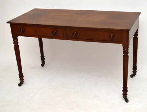 Antique Mahogany Writing Table, Side Table or Dressing Table