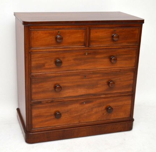 Antique Victorian Mahogany Chest of Drawers