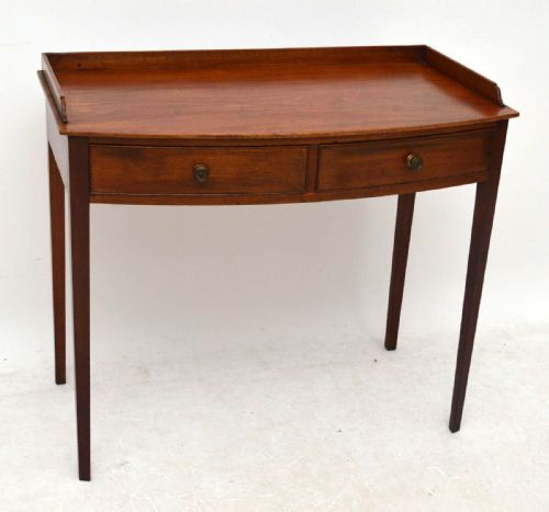 Antique Georgian Mahogany Writing Table or Side Table