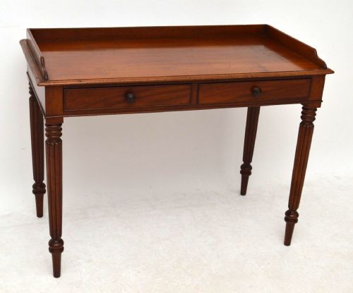 Antique William IV Mahogany Writing Table