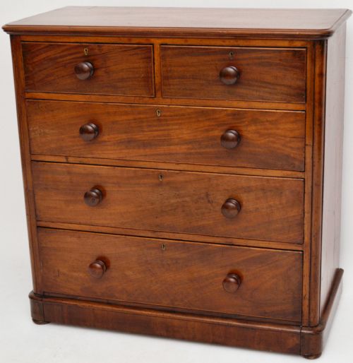 Antique Victorian Mahogany Chest of Drawers
