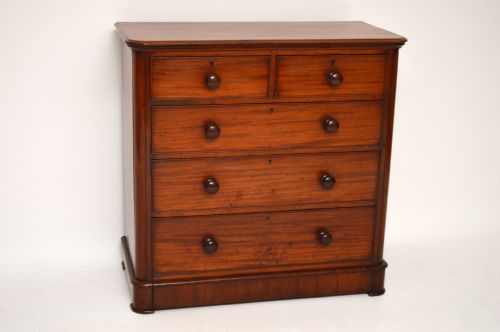 Antique Victorian Mahogany Chest of Drawers