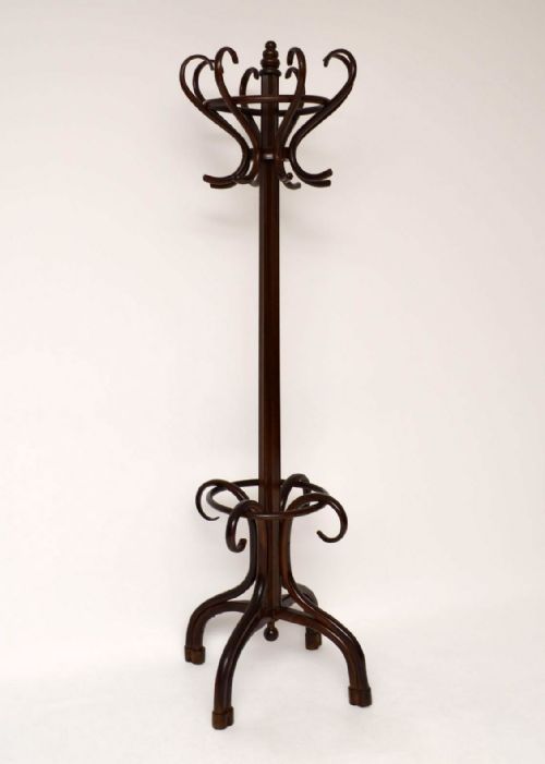 Antique Victorian Revolving Bentwood Hatstand