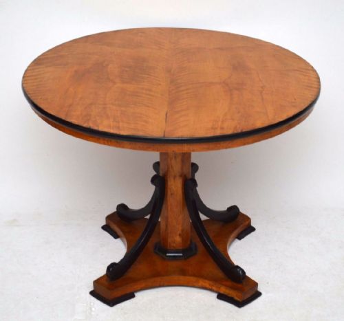 Antique Biedermeier Centre Table or Dining Table
