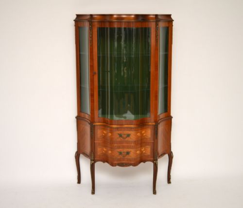 Antique Swedish Display Cabinet Vitrine