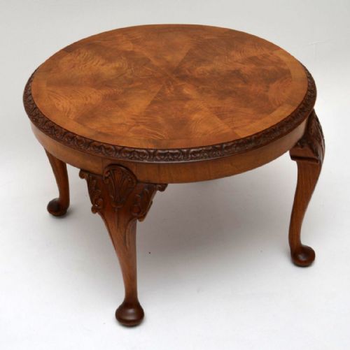 Antique Figured Walnut Coffee Table
