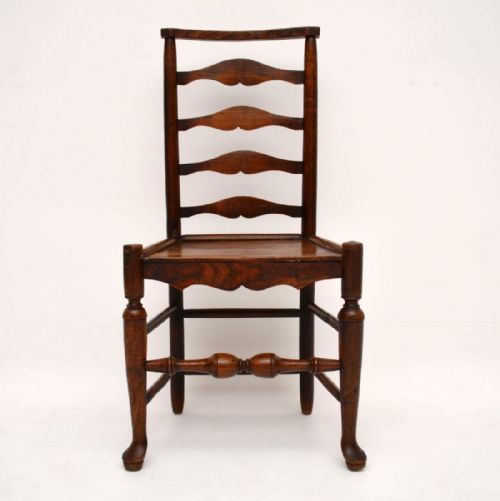 Antique 18th Century Ladderback Chair