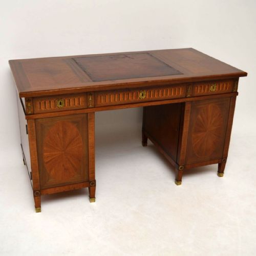 Antique Swedish Neo-classical Kingwood Desk