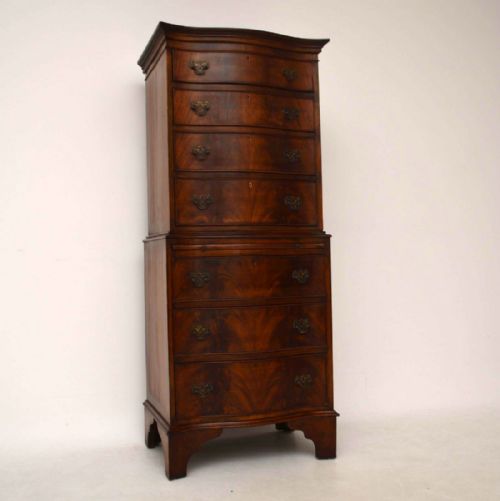 Antique Mahogany Chest on Chest