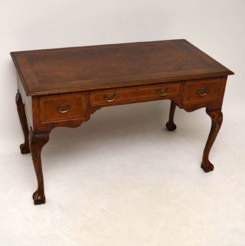 Antique Burr Walnut Desk