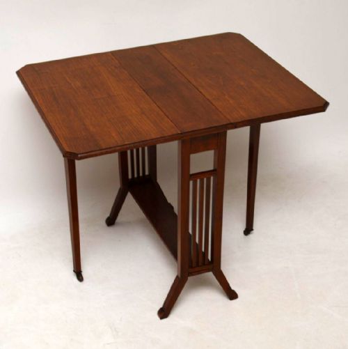 Antique Edwardian Mahogany Sutherland Table